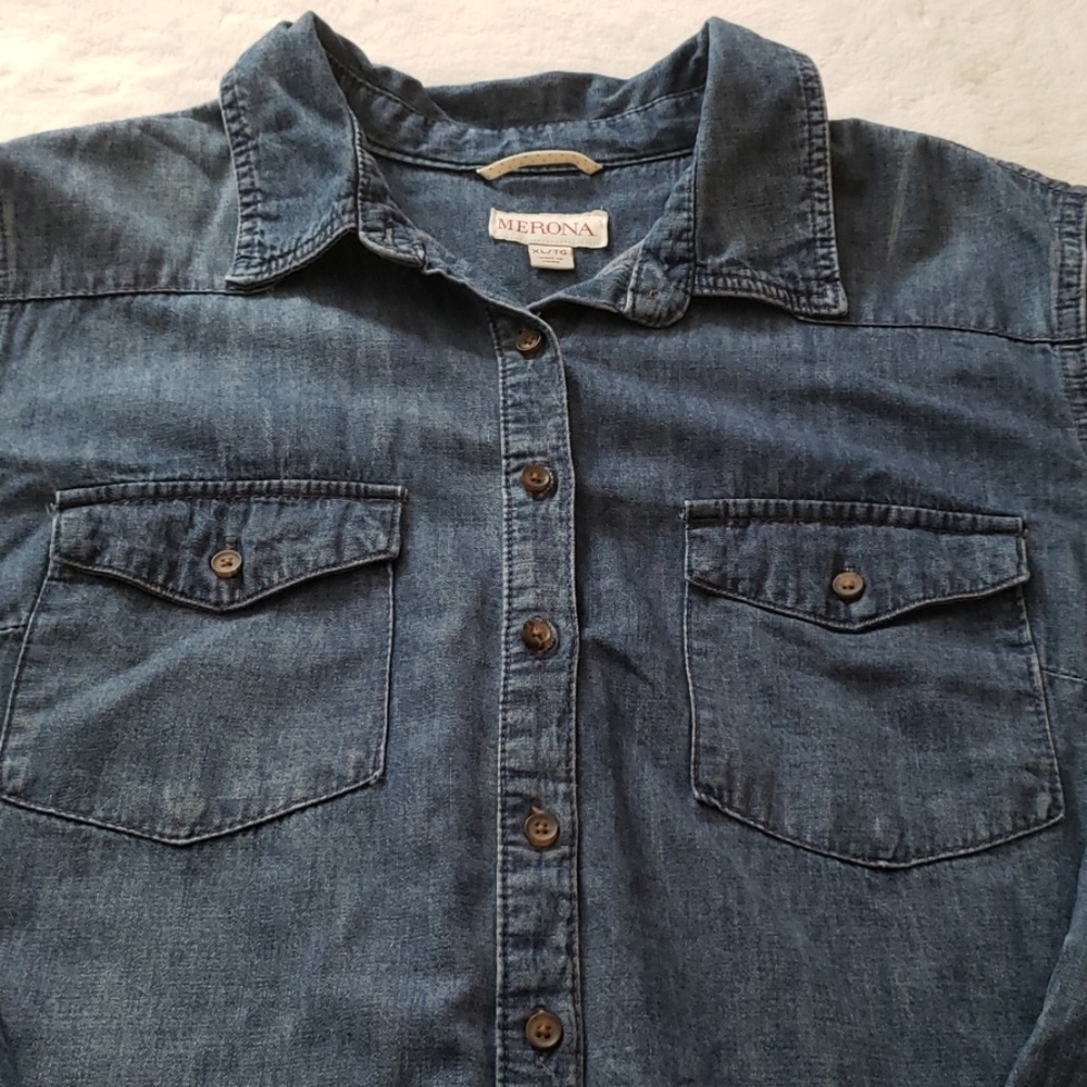Denim dress